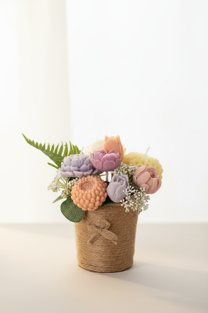 Nook in Bloom | Wax Melt & Candle Bouquet